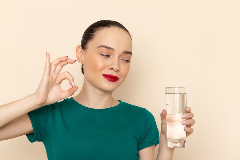 Hydrate Skin with Water
